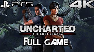 UNCHARTED LOST LEGACY PS5 REMASTERED Gameplay Walkthrough FULL GAME 4K ULTRA HD