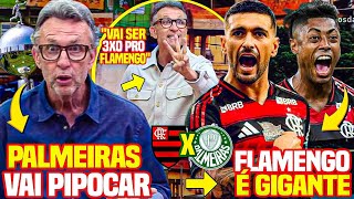 PALMEIRAS vai PIPOCAR 🤣 NETO se RENDE ao FLAMENGO e CRAVA! "MENGÃO será CAMPEÃO" ESTÁ ESCRITO 😱