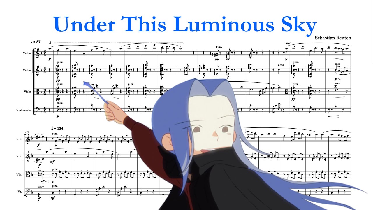 Weaved Theme | String Quartet + Sheet Music