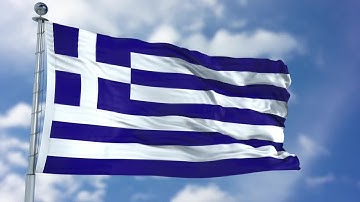 Greece Flag Animation Motion Graphics