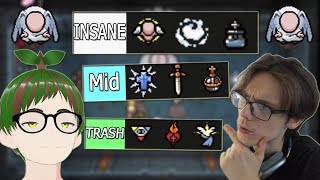 Debating the BEST Angel Items in The Binding of Isaac Repentance
