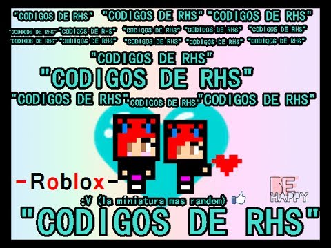 Codigos De Rhsrobloxhigh School Youtube - rhs roblox high school