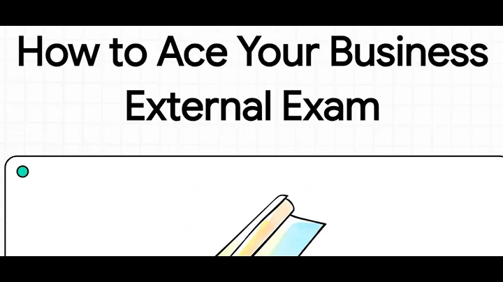 Your Strategic Exam Guide To The QCAA External Business Exam 2025