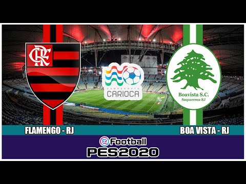 Flamengo x Boa Vista (01/07/2020) Campeonato Carioca 2020 | 4ª Rodada | PES 2020