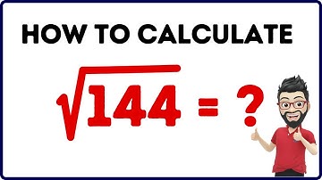 Vierkantswortel van 144 - Nooit meer fout! [Eenvoudige uitleg]
