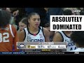 Azzi fudd career high 32 point masterpiece leads 5 uconn huskies in win over 3 texas longhorns