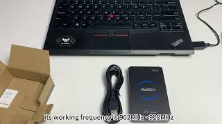 Yanzeo SR360 865Mhz~915Mhz Desktop UHF RFID Card Reader - YouTube