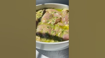 Thumbnail of JUICY and tender marinated herb chicken with a secret ingredient 🤯 #shorts