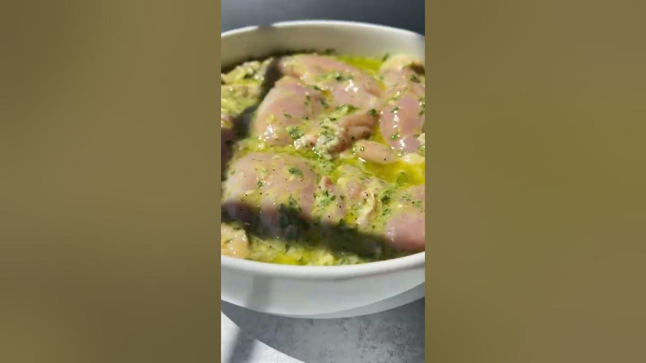 JUICY and tender marinated herb chicken with a secret ingredient 🤯 #shorts JUICY and tender marinated herb chicken with a secret ingredient 🤯 #shorts