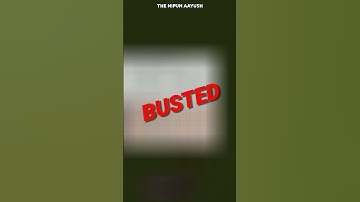 INSANE MINECRAFT MYTHBUSTERS 🤯 | shorts | The Nipun Aayush | Minecraft