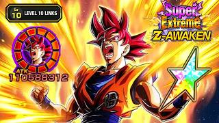 100% LR SUPER EZA INT GOD GOKU SHOWCASE!!!!!!!! Dragon Ball Z Dokkan Battle
