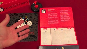 Scattergories Review - with the Game Boy Geek