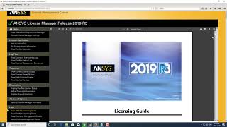 ANSYS Licensing Management Center - Log Files