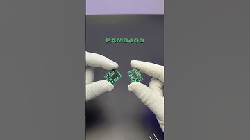 PAM8403 Goedkope en kleine versterkermodule tutorial #versterker #audio #doe-het-zelf #elektronic...