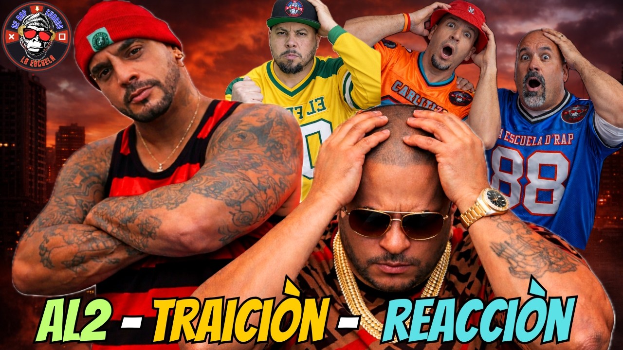 Traición - Video Oficial (Al2 El Aldeano & Raymond Daniel)🔥 Reacción de La Escuela De Rap Cubano