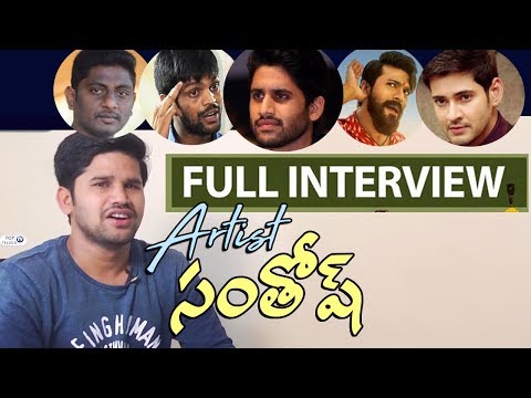 Artist Santhosh Full Interview With SKR | Jabardasth Santhosh Interview | Top Telugu TV