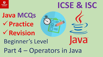 Part 4 - Operators in Java