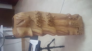 Scan 3d mẫu chân gỗ lớn nhanh đẹp sắc nét