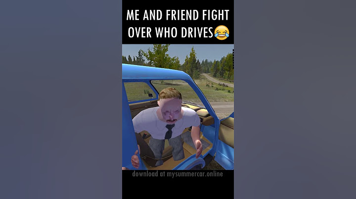 My Summer Car Online Friendly Fight #shorts #msc #mysummercar