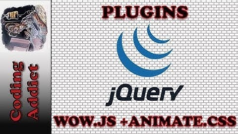 Jquery Plugin WOW in bangla tutorial