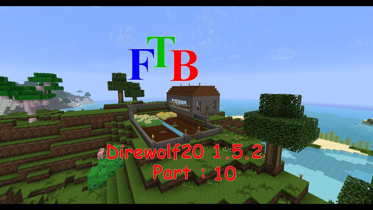 Minecraft - Direwolf20 1.5.2 FTB modpack - Part 10 - Power to the tree farm