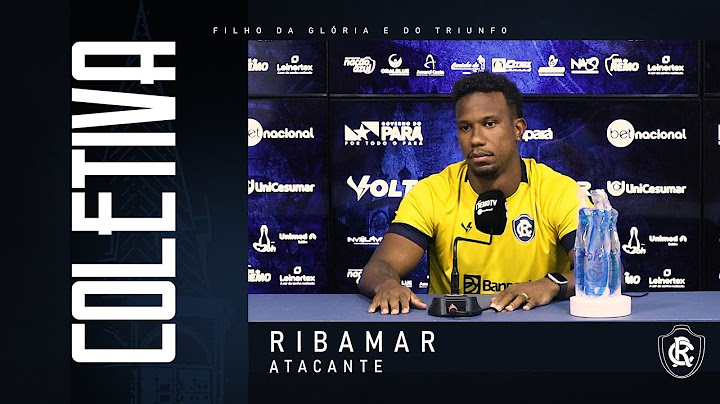 Coletiva com o atacante Ribamar
