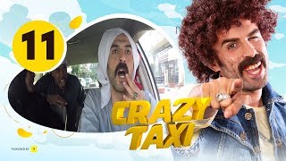 Crazy Taxi HD  | 😂😂 كريزى تاكسي الحلقة الحادية عشر | الصعيدي والتار