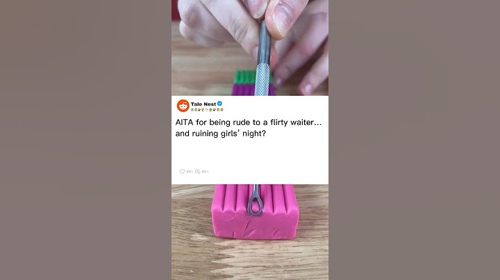 AITA for being rude to a flirty waiter... and ruining girls' night? #storytime #redditstories
