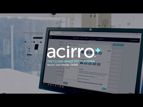 Get insights from the cloud with acirro+
