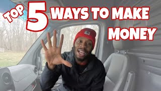 TOP 5 Ways to Make MONEY in a Cargo Van in 2024!! by CARS AND CRIBS 8,092 views 1 month ago 14 minutes, 54 seconds