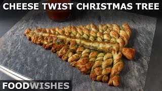 Cheese Twist Christmas Tree - Pull-Apart Cheesy Bread Sticks - Food Wishes