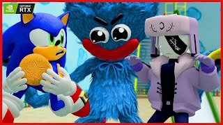 Huggy Wuggy Vs Sonic Vs Mario Bros Vs FNF Vs Squid Game Animation #5