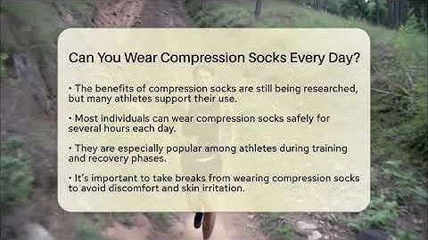 Can You Wear Compression Socks Every Day? - Running Beyond Limits