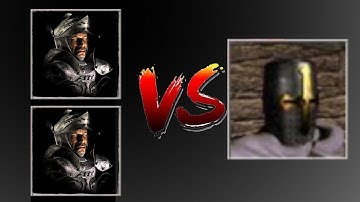 2 WOLVES VS COMMANDER | Custom Ai | Stronghold Crusader