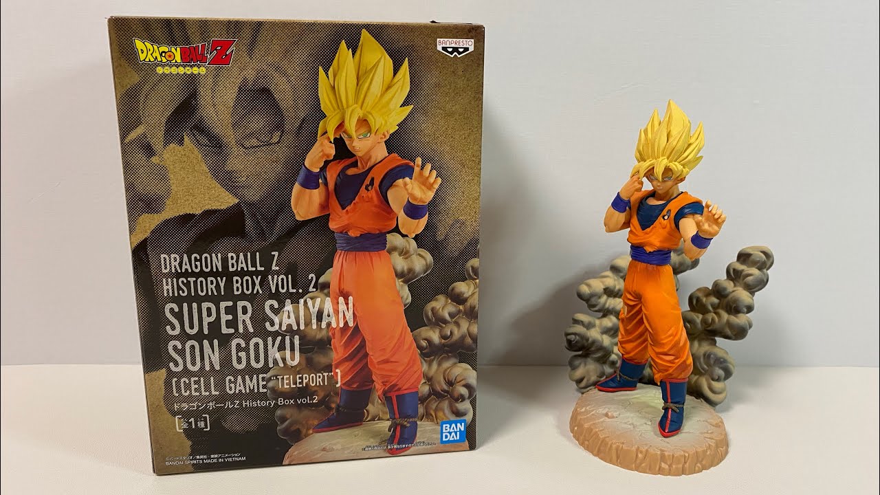 Banpresto Dragon Ball Z History Box Vol.1 - Son Goku Figurine