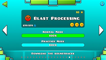 "Blast Processing" 100% Complete (All Coins) (EASY!) | RGBLEDBIRD_5281 [GD]