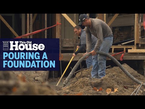 How to Pour Foundation Footings | This Old House