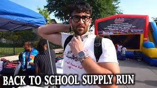 Hasan & The JAAM Ready For The Back To School Supply Drive