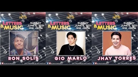 WATCH: Letters and Music - June 6, 2021