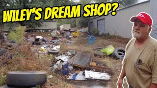 We REMOVED A MILLION POUNDS OF TRASH from Hoarders mechanics shop!