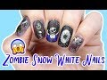 Zombie Snow White Nails