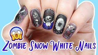 Zombie Snow White Nails