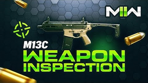 COD Modern Warfare 2 - M13C Weapon Inspection + Reload Animation [MWII]