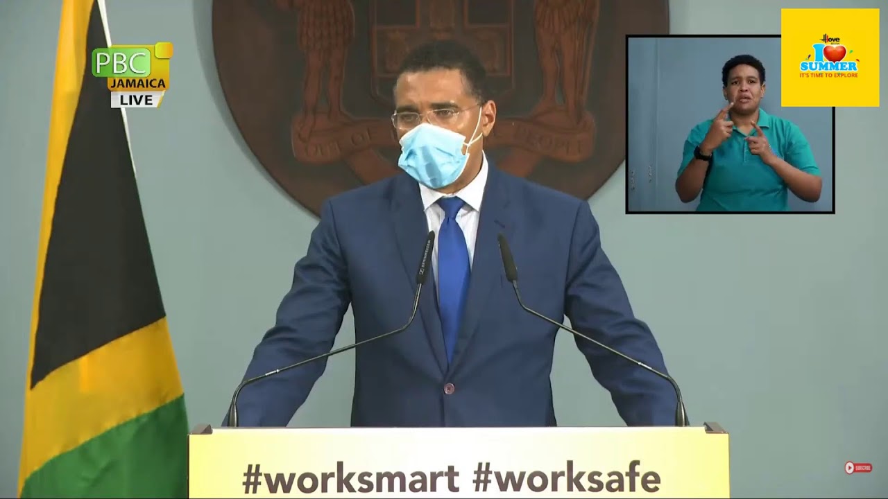 PRIME MINISTER ANDREW HOLNESS DIGITAL PRESS CONFERENCE ON COVID 19