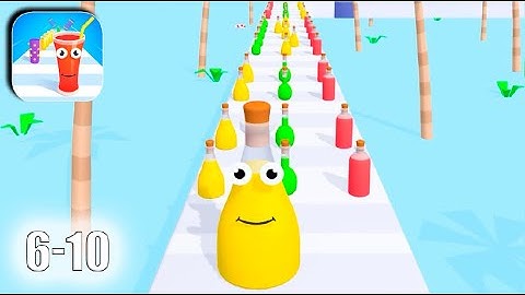 JUICE RUN 🍹🥤🍸 iOS, Android | All Levels 6-10