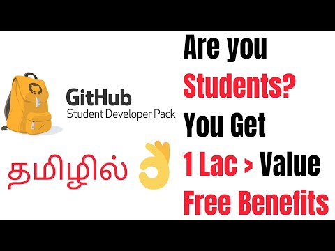 Are you Students? You Get 1 Lac Value 🔥🔥🔥 Free Benefits | #githubstudentdeveloperpackintamil