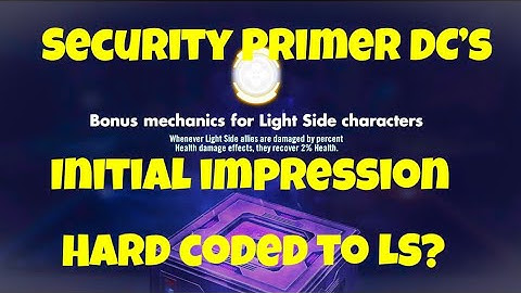 Security Primer Datacrons first impression