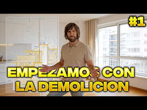 This transformation begins: initial state + demolitions | Comprehensive renovation Part 1