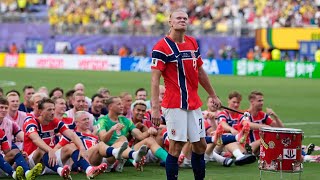 Haaland leads the Viking Row for Norway fans after winning Brazil