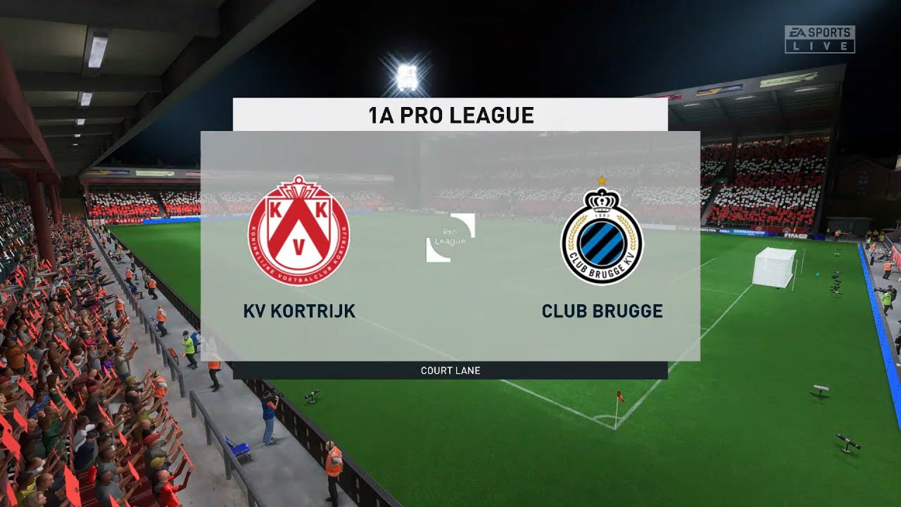 ⚽ Kortrijk vs Club Brugge ⚽ | Belgian Pro League (18/03/2023) | Fifa 23 ...